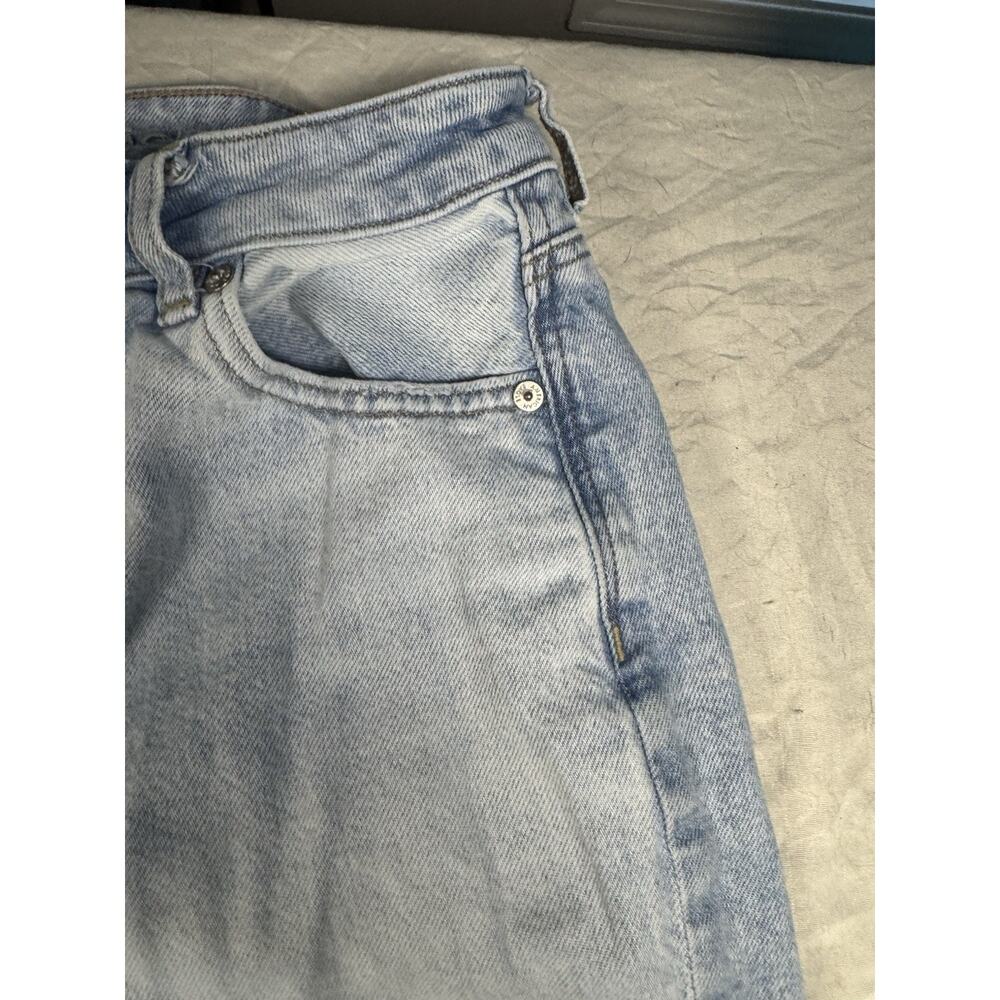 American Eagle Strigid Women’s Jeans Light Wash Straight Leg Size 4 - Picture 7 of 16